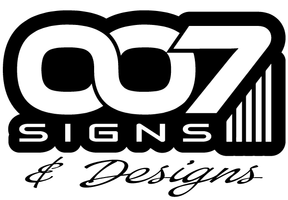 007 Signs & Designs Logo
