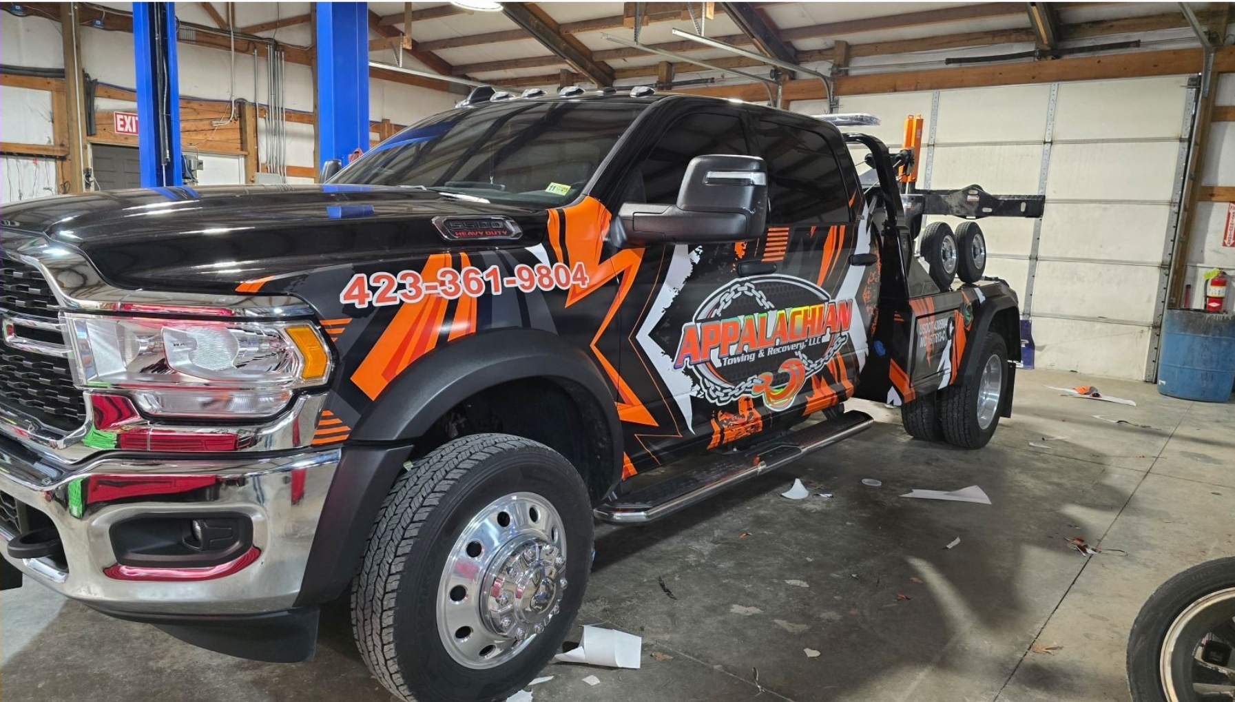 Appalachian Towing Wrap Left